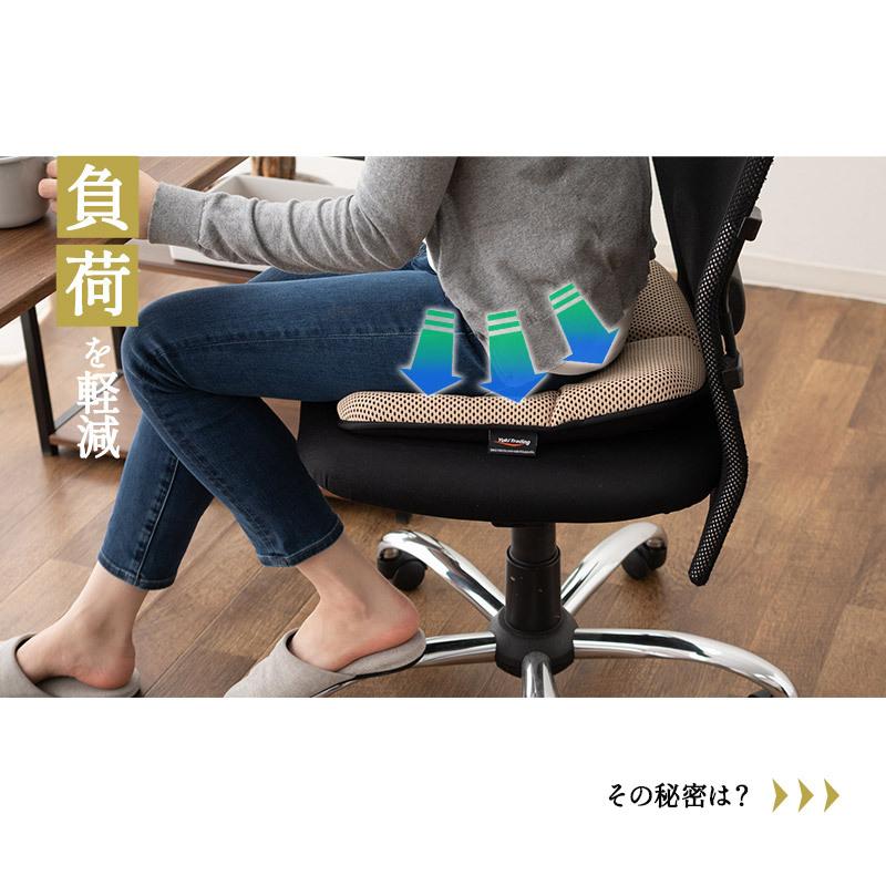 EMOOR（エムール） シートクッション 座布団 滑り止め 生活防水 車椅子 