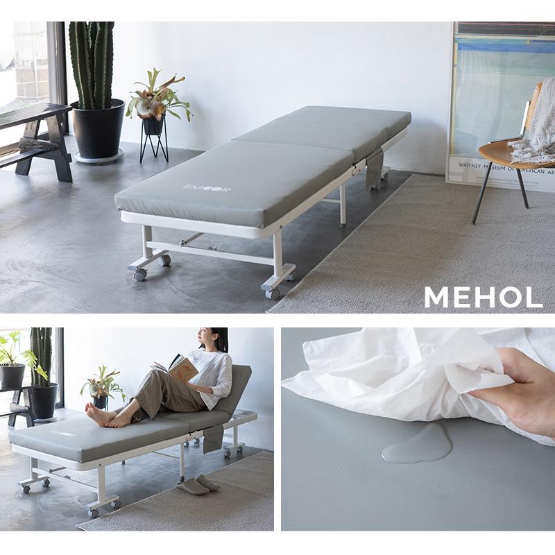 EMOOR 折りたたみベッド セミシングル 完成品 マットレス付 EMOOR 折りたたみベッド セミシングル 完成品 マットレス付
