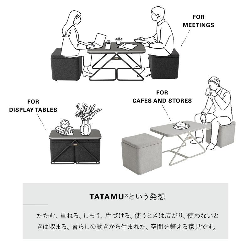 テーブル スツール セット 完成品 幅80cm コンパクト 収納 デスク 机 椅子 チェア リビング ダイニング 寝室 来客用 オフィス カフェ 新生活 送料無料 エムール_6