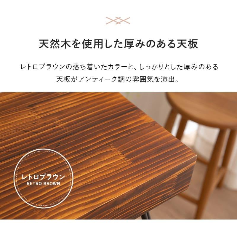 EMOOR（エムール） 折りたたみ デスク 幅97cm 長方形 角型 完成品 木製