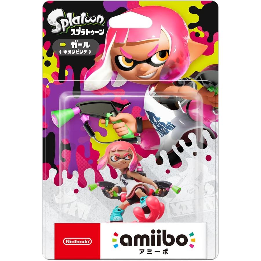 amiibo ガール ＆ ガール【ネオンピンク】 セット（スプラトゥーンシリーズ スプラトゥーン amiibo ガール【ネオンピンク】 (スプラトゥーン