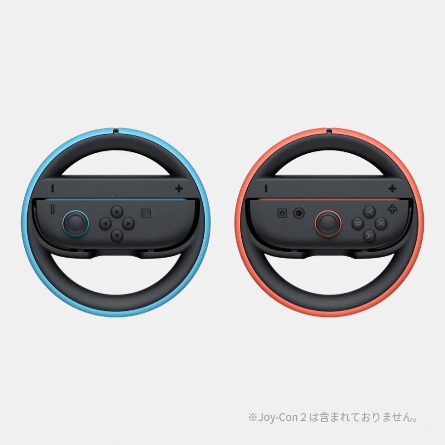 【中古/付属品あり】Nintendo Switch本体+ソフト2本+ハンドル2個 Nintendo Switch Switch2 Joy-Con 2 ハンドル 2個セット【新品