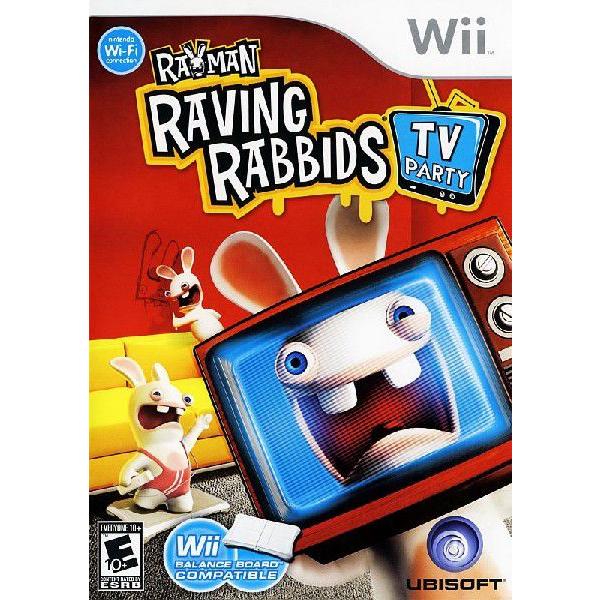 Wii RAYMAN RAVING RABBIDS  北米版　レイマン　ライビング　ラビット｜at-field
