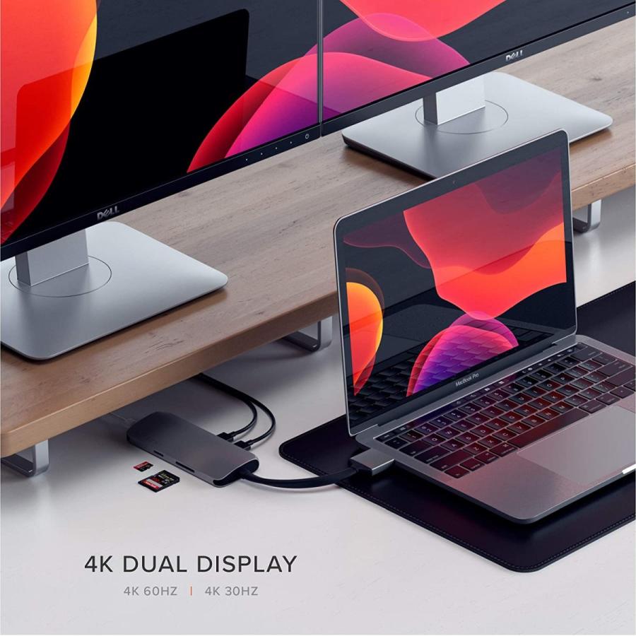 送料無料 Satechi アルミニウム Type C デュアル マルチメディア アダプター 4k Hdmix2 Usb C Pd ギガビットイーサネット 202101241320397972 エニハピストア 通販 Yahoo ショッピング 注目の Dp3akb Jatengprov Go Id