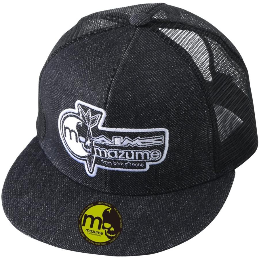 MAZUME(マズメ) mazume×AIMS FLAT CAP MZCP-373-01 ブラック F｜at-happy｜02