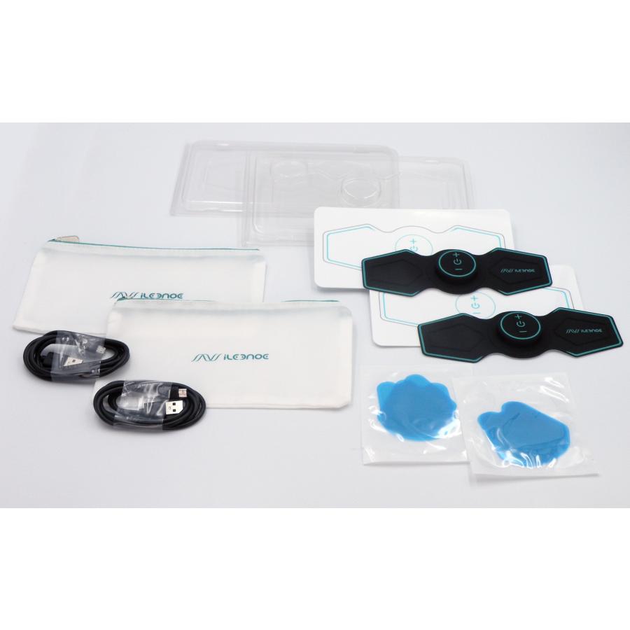 EMS 腹筋ベルト 6極パッド×1本 上腕用 2極パッド×2本 セット 筋