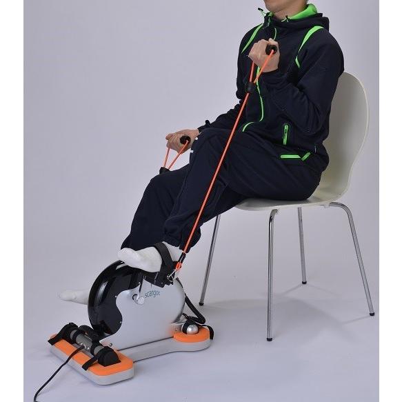 電動サイクルマシン エスカルゴ2用 ストレッチバンドセット（2本