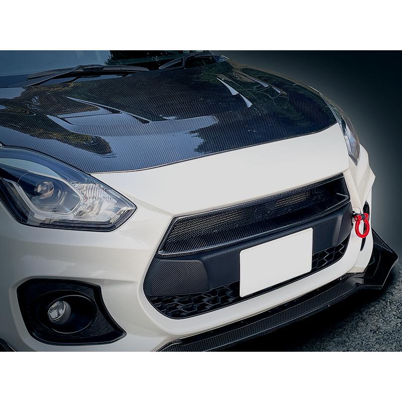 ZC33S スイフトスポーツ用 フロントアッパーグリル カーボン製