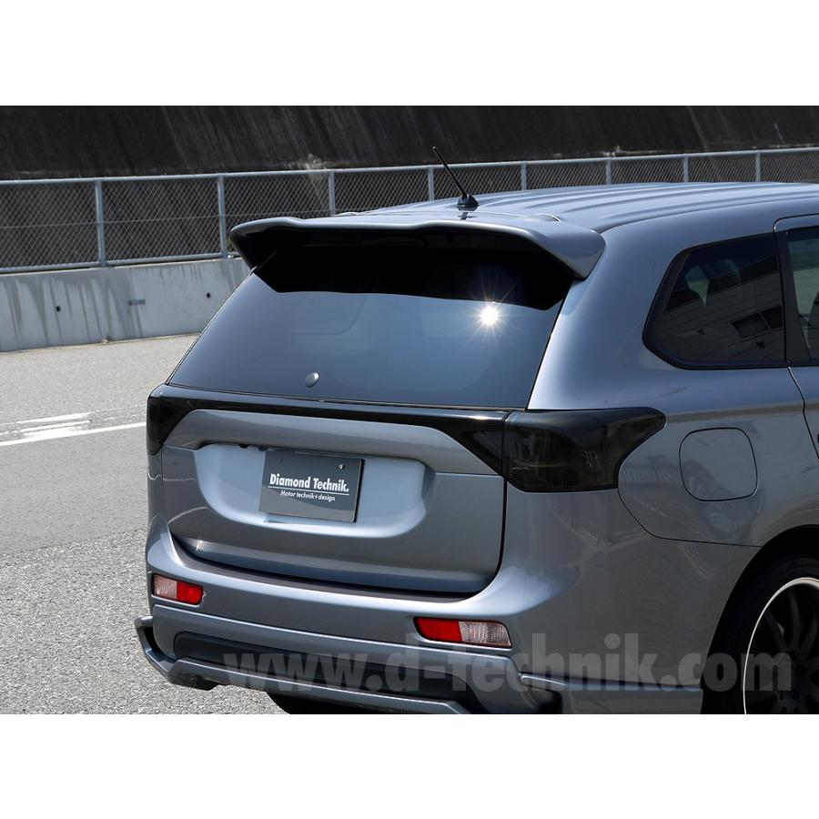 アウトランダー アウトランダーphev用テールゲートスポイラー Frp Da0065e アットパーツ ヤフー店 通販 Yahoo ショッピング