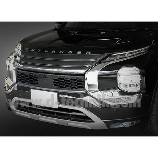 アウトランダーPHEV GN0W MC前 フロントグリルMM-FG04　塗装済品 ハセプロ 三菱 新型アウトランダーPHEV GN0W MC前 フロント