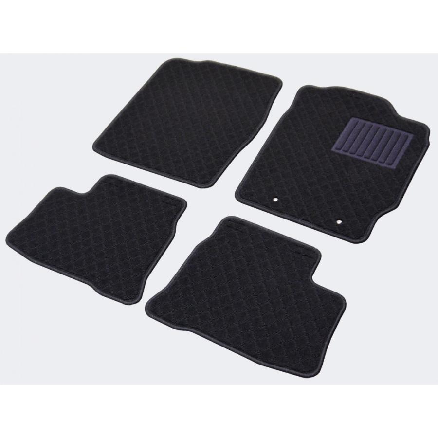 ミラトコット 専用 フロア マット ブラック 即納可 在庫商品 LA550S 