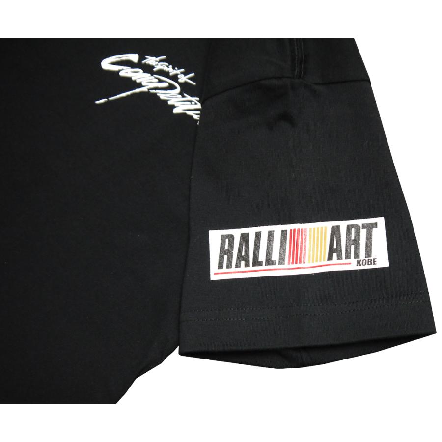 RALLI ART KOBE Tシャツ ブラック ラリーアート 神戸 : アット
