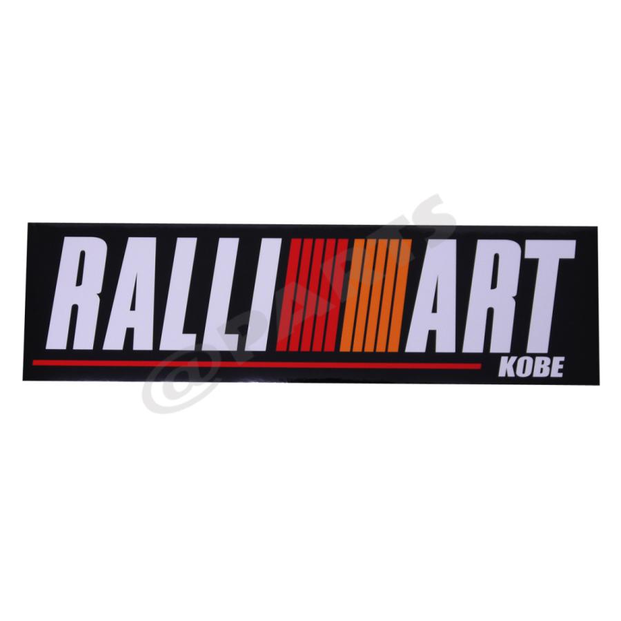 Ralli Art Kobe ステッカー Lサイズ 黒 500mm 140mm ラリーアート神戸 Rk アットパーツ ヤフー店 通販 Yahoo ショッピング