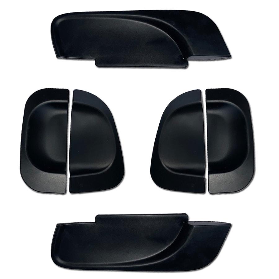 ハイエース200系 4型 5型 ドアプロテクターカバー スマートキー車用