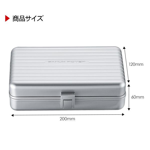 PANUMROVER アルミ 葉巻ケース 4本収納 シガレットケース タバコ入れ