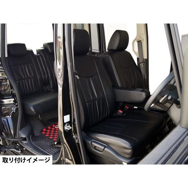 NBOX レザー シートカバー ブラック N-BOX G・L Gターボパッケージ用 