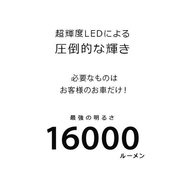ヴォクシー80系 / ノア80系 LED フォグランプ H8/H11/H16 LED ヴォクシー80系 / ノア80系 LED フォグランプ H8/H11/H16 LED