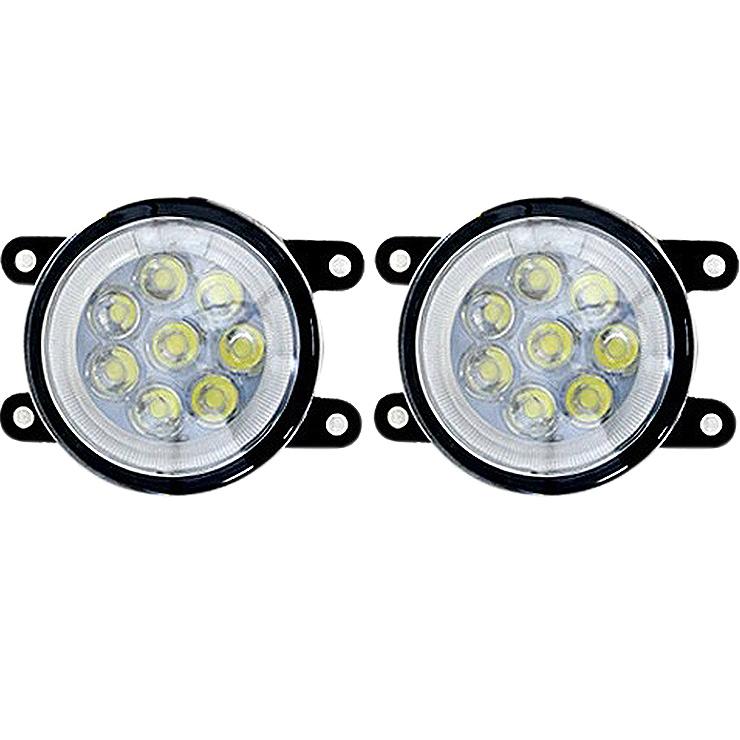 新型 ジムニー JB64W/JB74W 専用 LED フォグランプ イカリング付