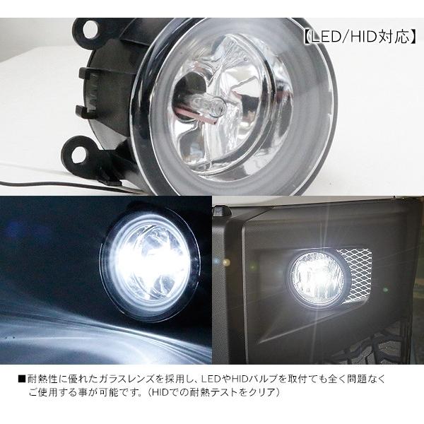 日産 エルグランド E52系 フォグランプ LED イカリング付 純正交換 フォグ フォグライト バルブ付き LED/HID適合 保証付き 外装パーツ｜at-parts7117｜05