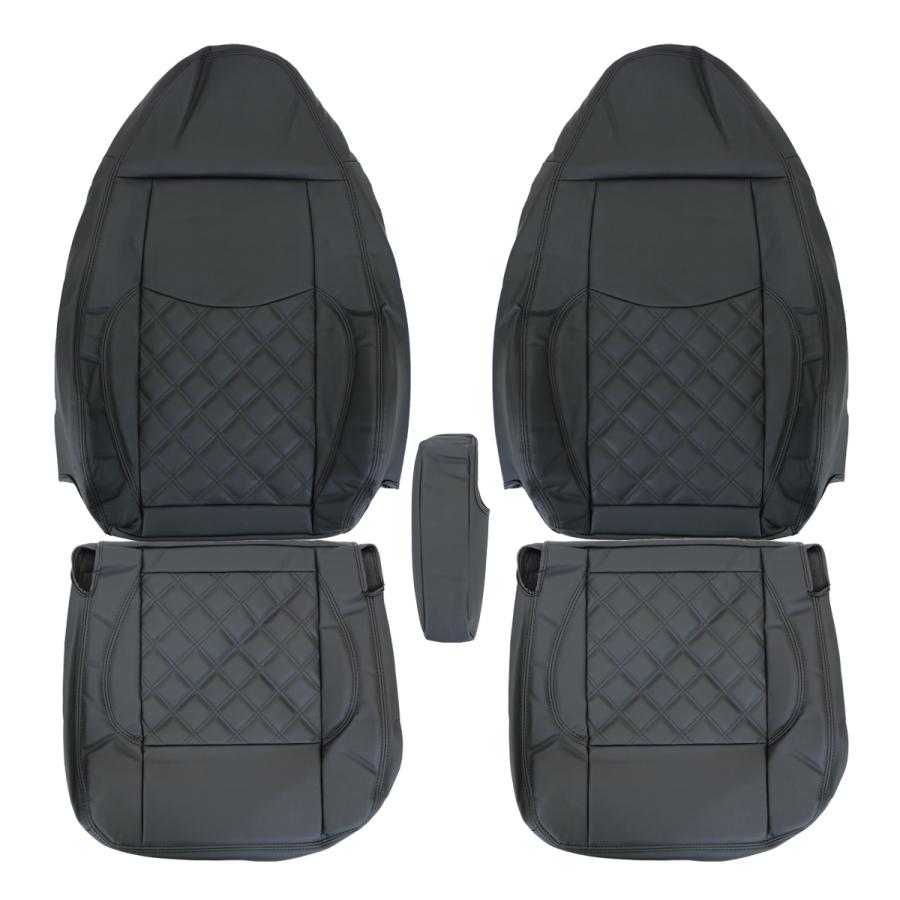 シートカバー　ベストワンファイター　ブラック　R/Lセット 新品 シートカバー ベストワンファイター ブラック R/Lセット 新品 三菱