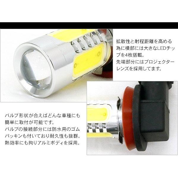 200系クラウン 30プリウス LEDフォグ アンバー H8 H11 H16 クラウン アスリート 200系 LED フォグランプ 7.5W H8/H11/H16 LED