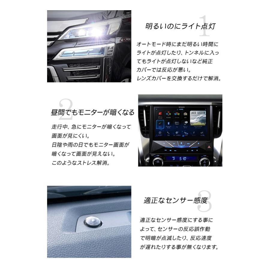 日産 キックス オートライトセンサー センサーカバー 感度調節 日産 キックス オートライトセンサー センサーカバー 感度調節