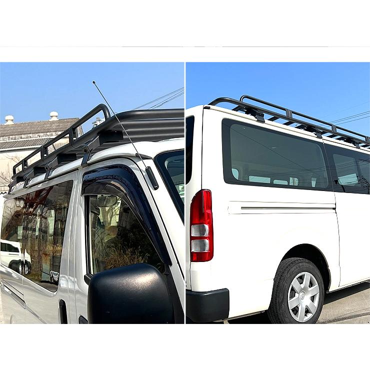 ハイエース 200系 カスタム 全年式適合 標準用 ルーフラック 3分割 DX