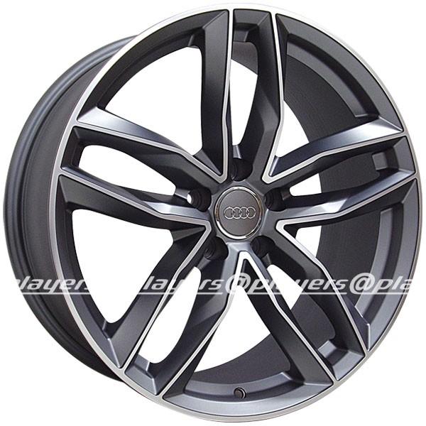 アウディAudi A4純正18インチホイールタイヤ4本セット アウディ A4/S4 B9/B8 8W/8K系 新品 A-1196 18インチ +45 タイヤ