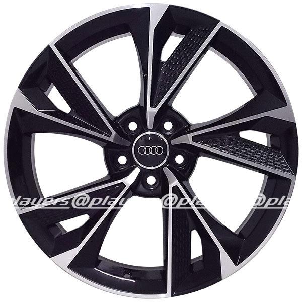 アウディ A6 C8 F2系 新品 A-5671 18インチ +35 タイヤホイール 225/55R18 PBK 4本セットの画像