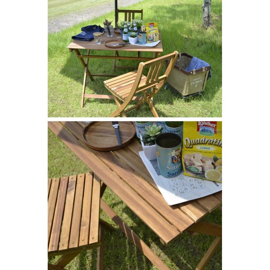 折りたたみガーデンテーブル単品幅90cmタイプ アカシア材 パラソル設置穴付き テーブル 木製テーブル ガーデン 庭 ベランダ Az A Nx 903 ポケてりあ 通販 Yahoo ショッピング