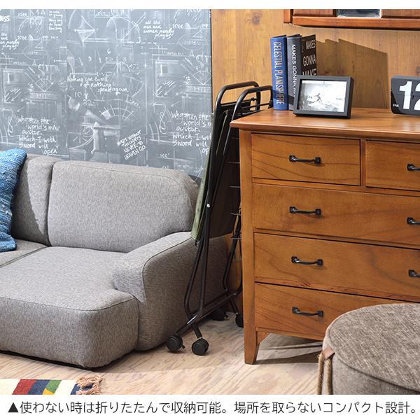 ★状態〇★ イタリアン キャスター ワゴン 折りたたみ 式 キッチンワゴン 軽量 折りたたみ ワゴン キャスター付き スリム コンパクト キッチン