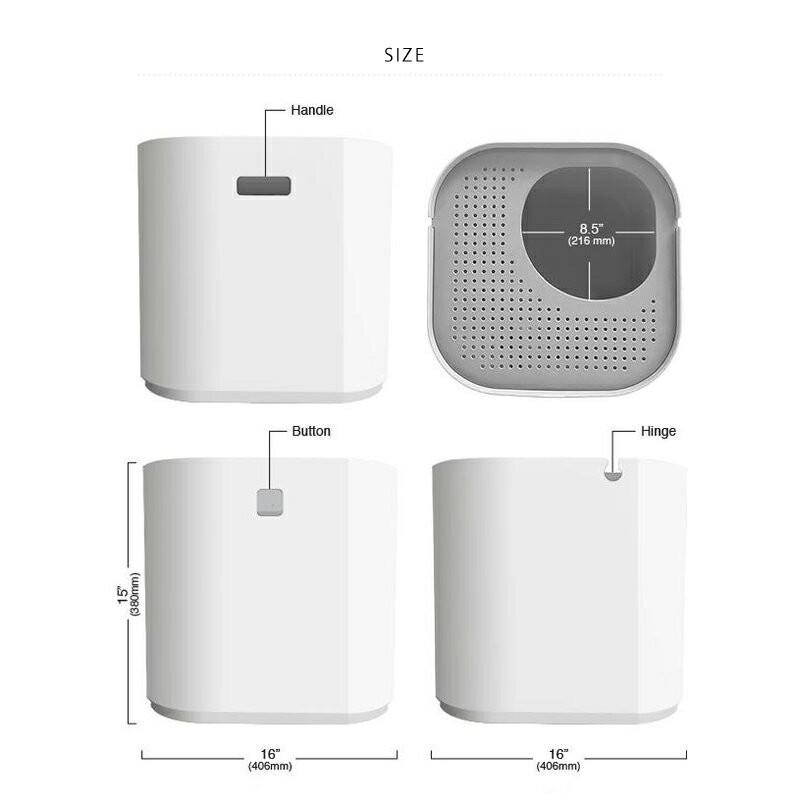 上から入るネコトイレ Modko モデコ キャットトイレ フルカバー スコップ付き 猫 ネコ ねこ 砂 トイレ ねこ用トイレ Ji C 7974 7978 ポケてりあ 通販 Yahoo ショッピング