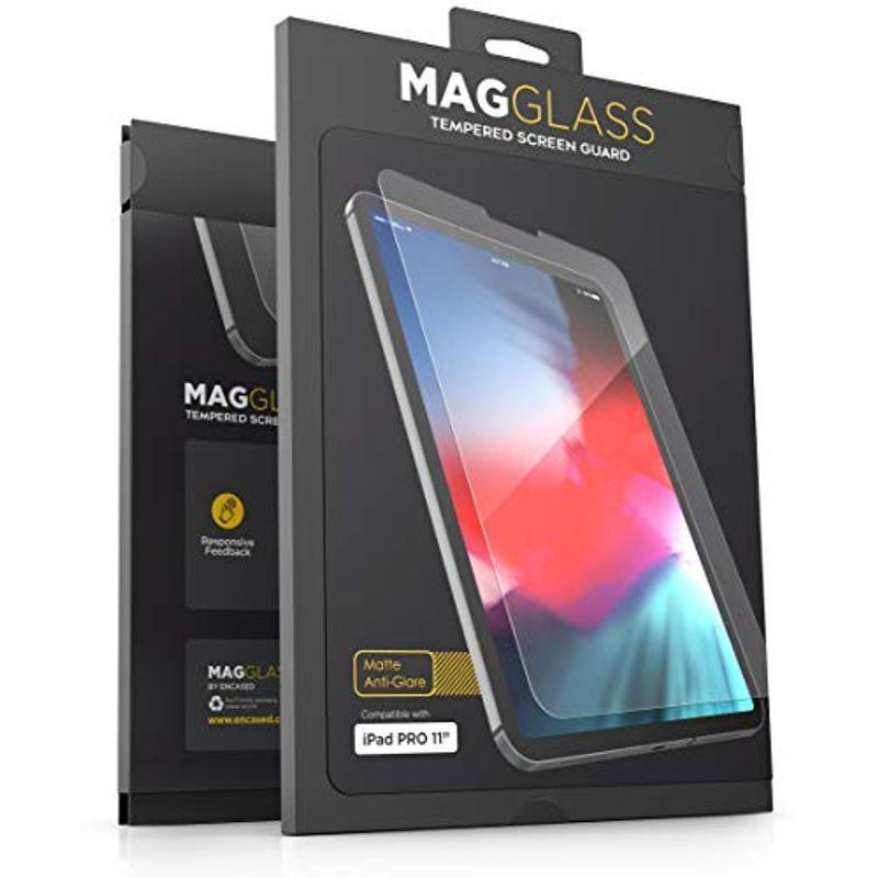 MagGlass iPad Pro 11インチ 強化ガラスマットスクリーンプロテクター (2020 2021) 指紋防止 グレア防止 スクリ