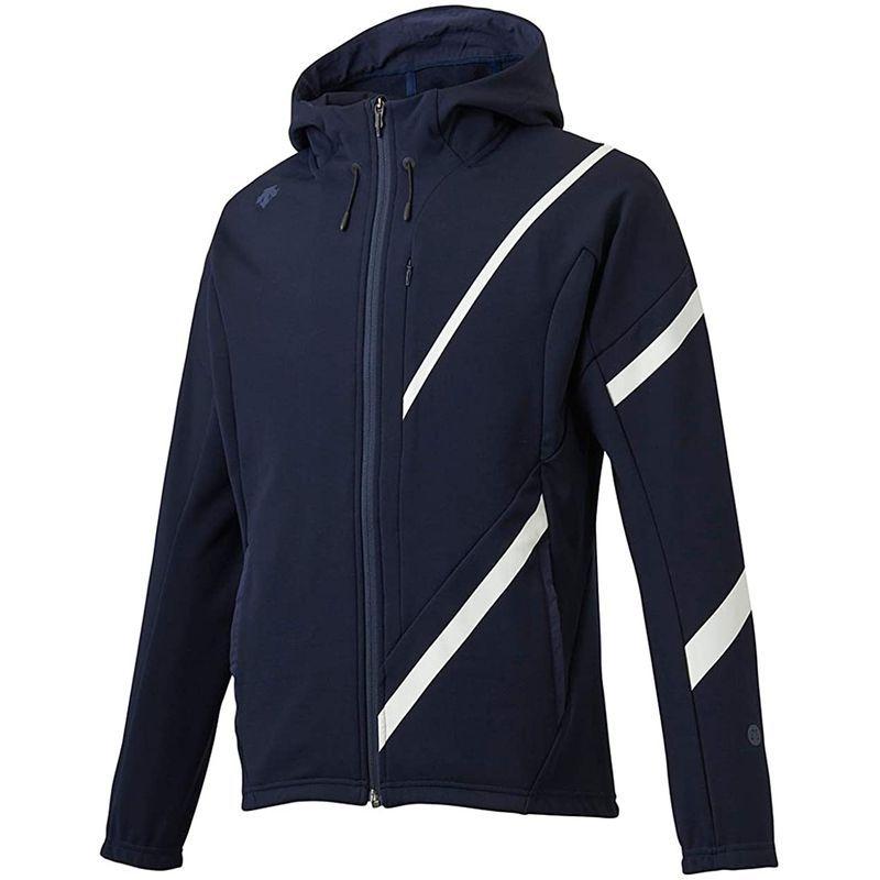 デサント フリースフルジップパーカー 防風 ストレッチ はっ水 DMMOJF29Z メンズ NV S フリースフルジップパーカー 防風 ストレッチ はっ水 DMMOJF29Z メンズ NV