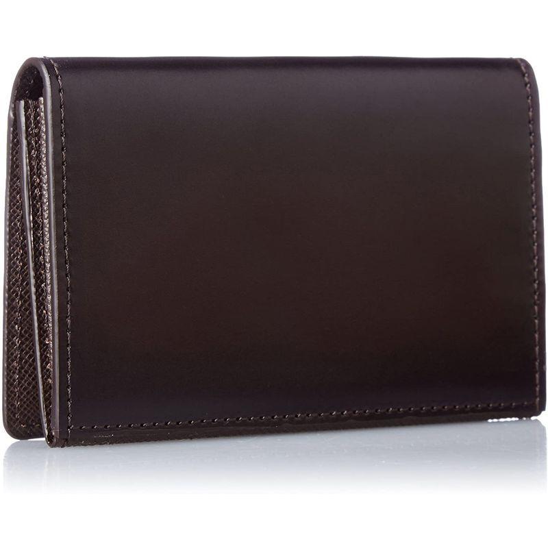 ミカド 名刺入れ・カードケース アニリンコードバン シリーズ チョコ 名刺入れ カードケース アニリンコードバン シリーズ チョコ