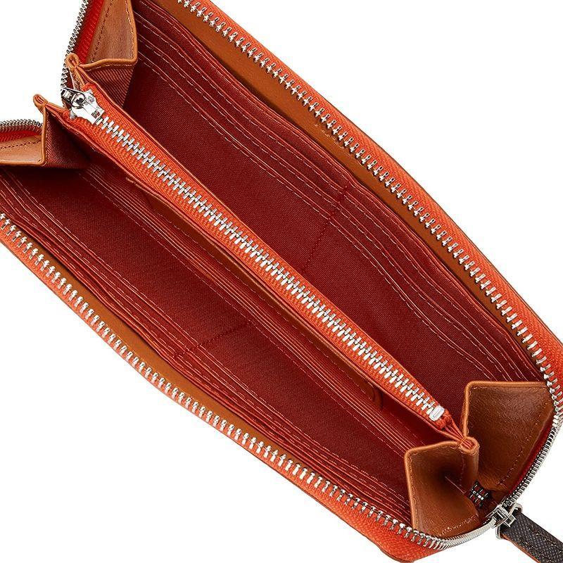 カンゴール 札入れ KANGOLメタルロゴ 高級角シボカウレザー バイカラー