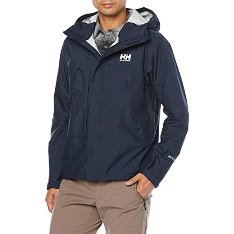 ヘリーハンセン ジャケット スカンザライトジャケット メンズ HOE12152 防水透湿 ディープネイビー L
