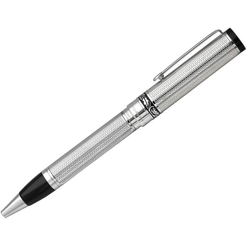 Xezo Tribune ソリッドスターリングシルバー925 ダイヤモンドカット ナンバー入りシリアルボールペン。300本限定生産。同じペン - 7