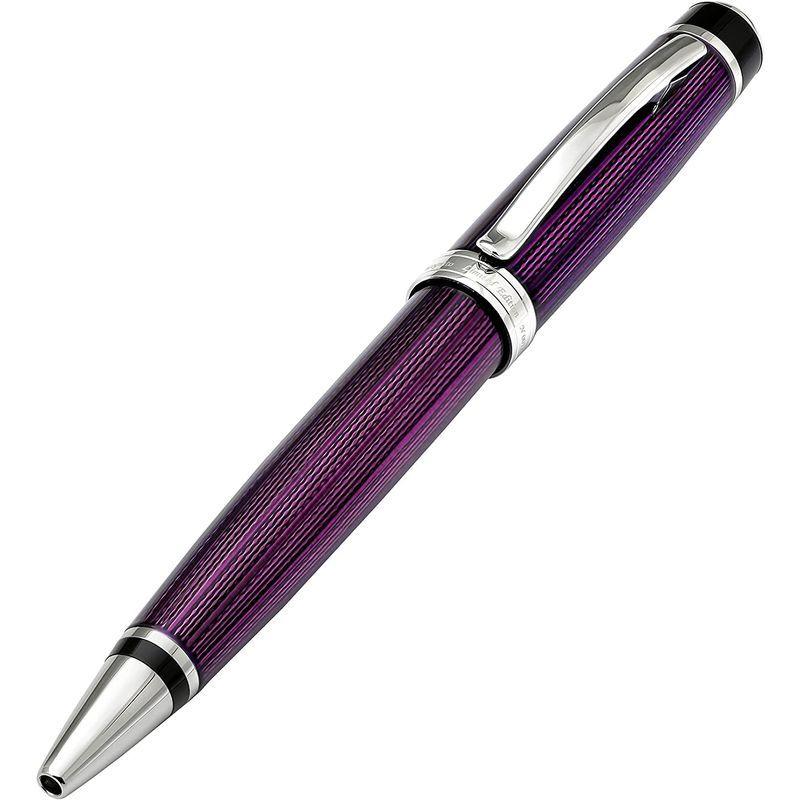 Xezoインコグニト・各色　パーブル・メタル色仕上げ　ブラス　ボールペン。雅びやかな贈り物として最適。ダイアモンド・カット彫。一つ一つのペン