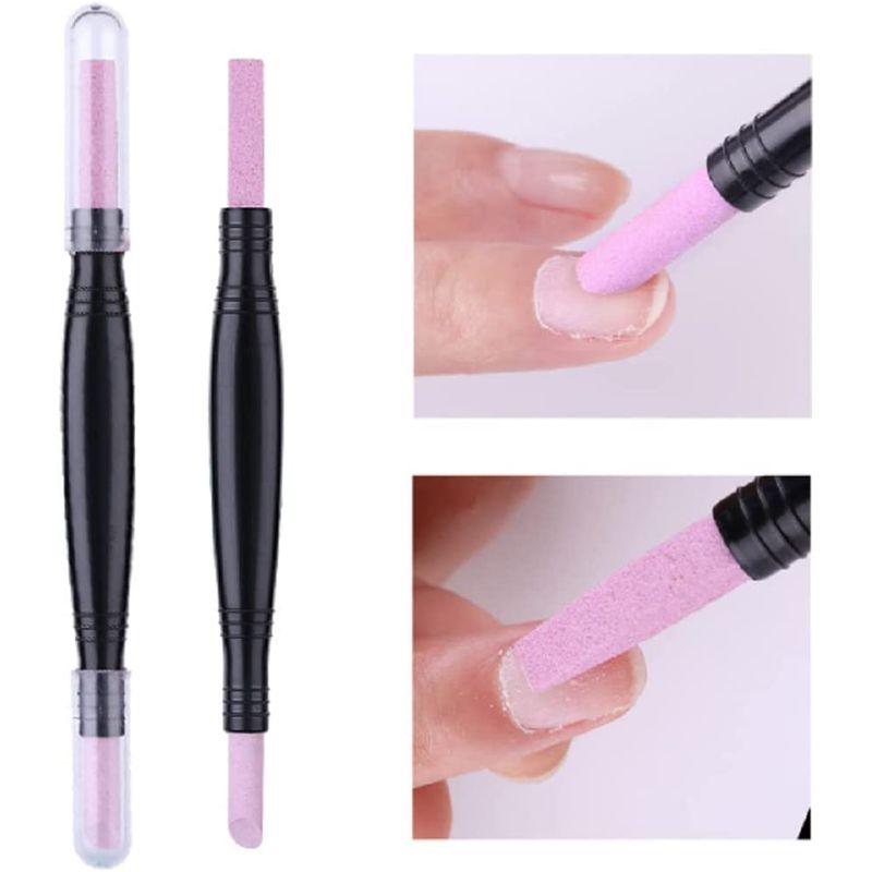 新作ウエア ビューティーネイラー BEAUTY NAILER ジェルブラシキャップ Φ6 マットピンク2本入り ビューティーネイラー ジェルブラシ専用キャップ2本セット マットブラック・GBC-2 GBC-2マットブラック