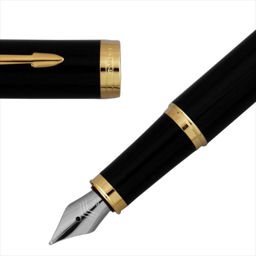 PARKER（パーカー） 万年筆 IM コアライン ブラックGT 1975594 ペン先