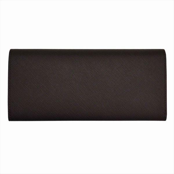 正規販売店】 DUNHILL ダンヒル PLAIN 二つ折り長財布 ブラウン