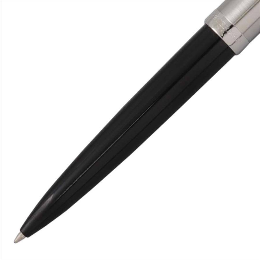 WATERMAN ウォーターマン ボールペン　ブラック　シルバー WATERMAN（ウォーターマン） ボールペン エンブレム エッセンシャル