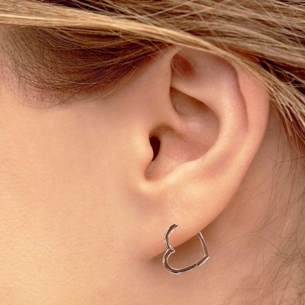 PANDORA パンドラ ピアス Asymmetrical Heart Hoop Earring 14k PANDORA パンドラ ピアス Asymmetrical Heart Hoop Earring 14k
