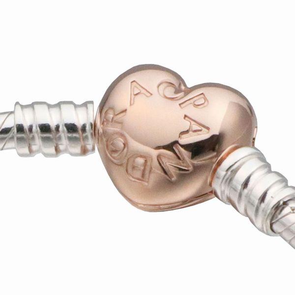 PANDORA パンドラ ブレスレット Moments Heart & Snake Chain PANDORA パンドラ ブレスレット Moments Heart & Snake Chain