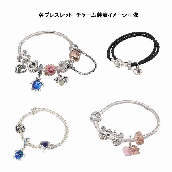 パンドラ ブレスレット PANDORA Moments Heart & Snake Chain Bracelet スターリングシルバー925 レディースアクセサリー 19(約17cm)｜at-shop｜08