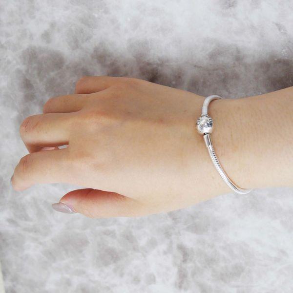 パンドラ ブレスレット PANDORA Moments Snake Chain Bracelet スターリングシルバー925 レディースアクセサリー 16(約14cm)｜at-shop｜05