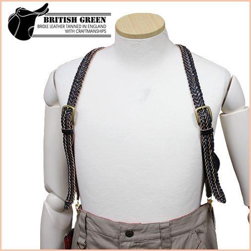 GLENCHECK BRITISH GREEN ブリティシュグリーン サスペンダー GLENCHECK BRITISH GREEN ブリティシュグリーン サスペンダー