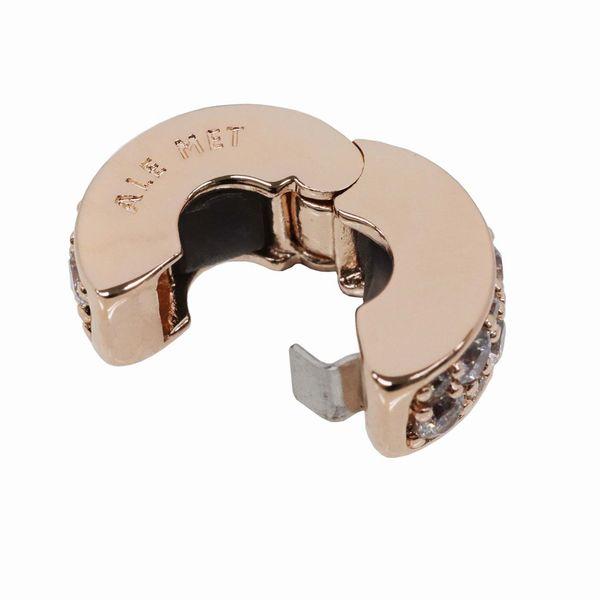 PANDORA パンドラ チャーム Clear Pave Clip 14kローズゴールド PANDORA パンドラ チャーム Clear Pave Clip 14kローズゴールド