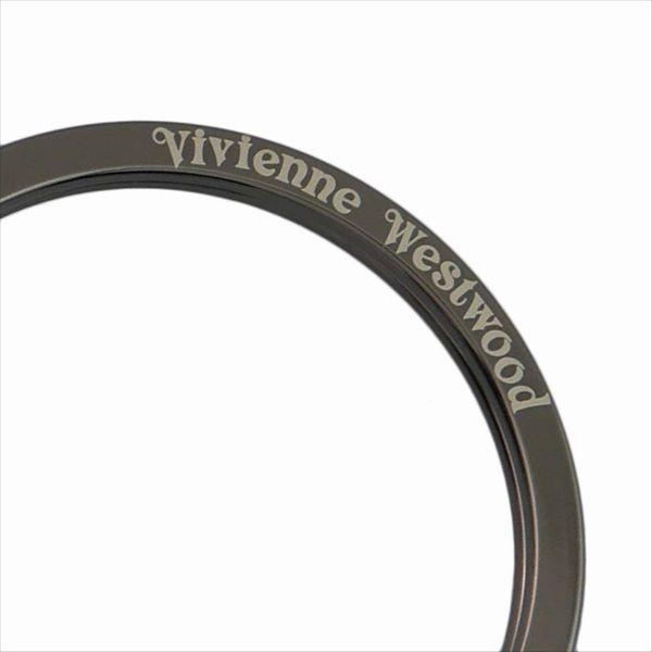 Vivienne Westwood ヴィヴィアン・ウェストウッド キーリング ブラック×ブラック ROUND ORB GADGET 82030011 BLACK｜at-shop｜02